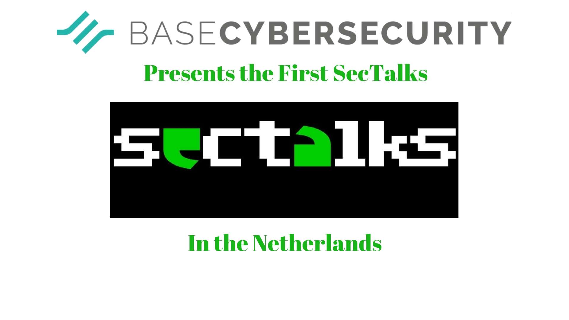 Events First Sectalks CIC Rotterdam Netherlands