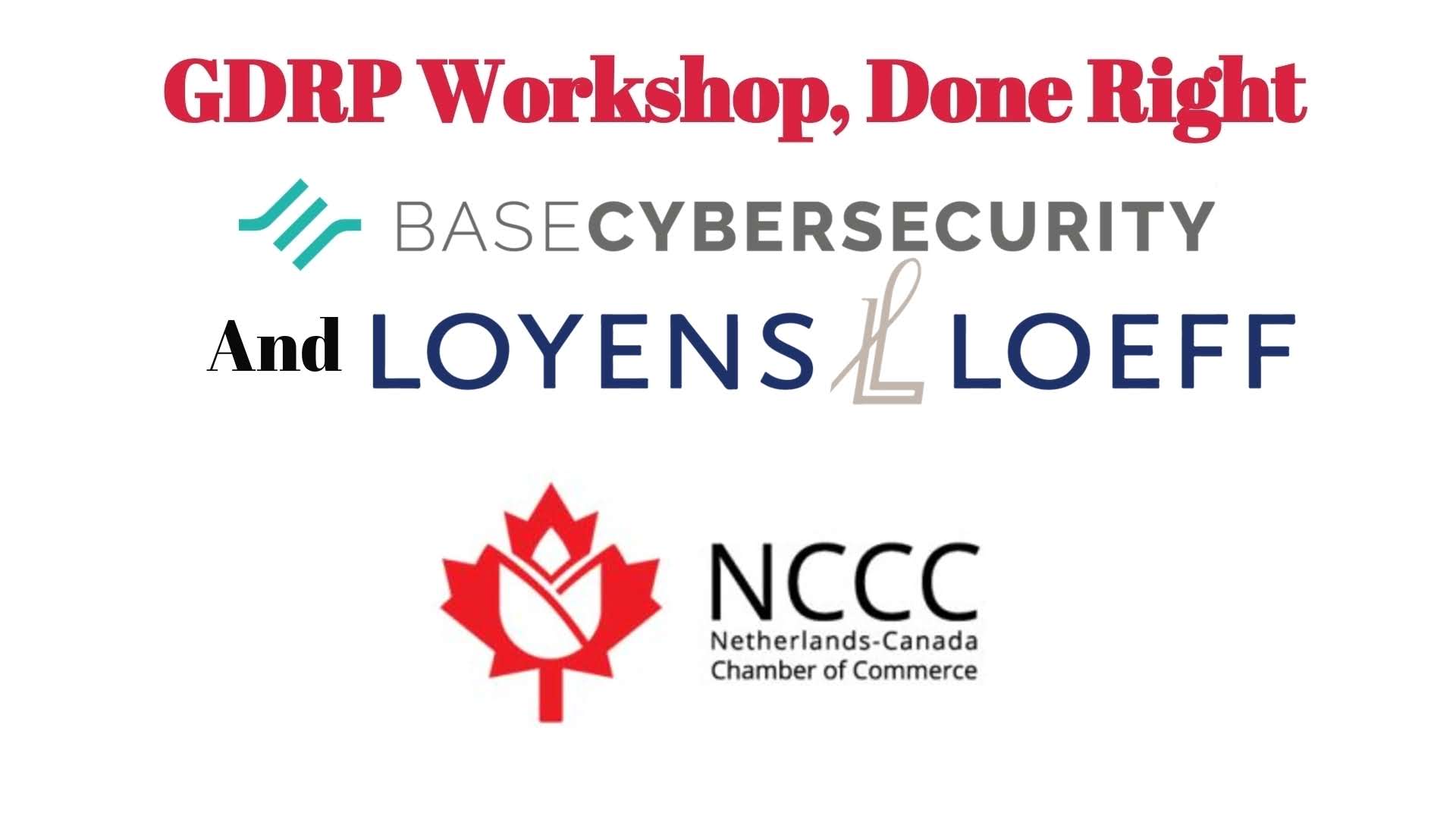 Events Loyens & Loeff GDPR Workshop Netherlands Canada