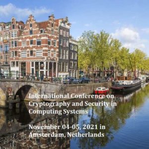 Calendar 2021_ICCSCS 2021_Amsterdam, Netherlands_4-5 Nov 2021